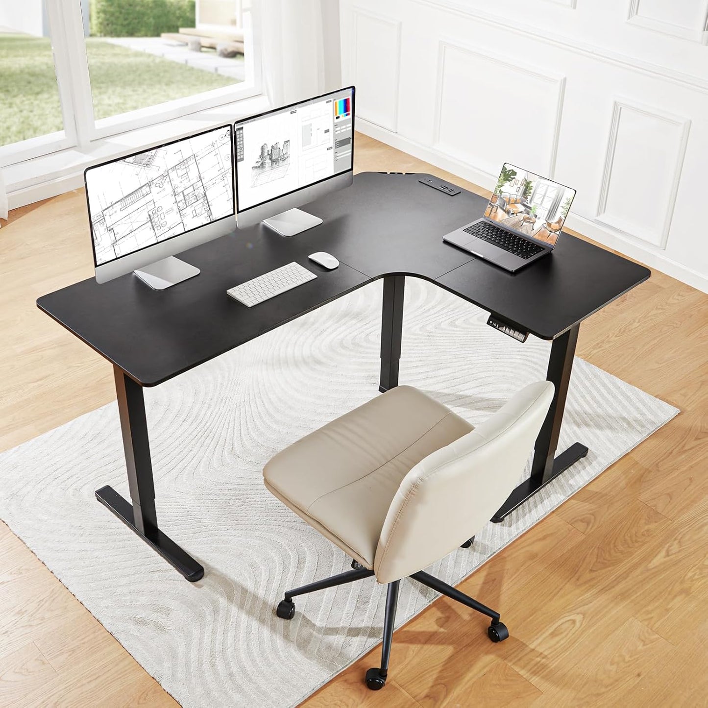 L-shaped Series Standing Desk