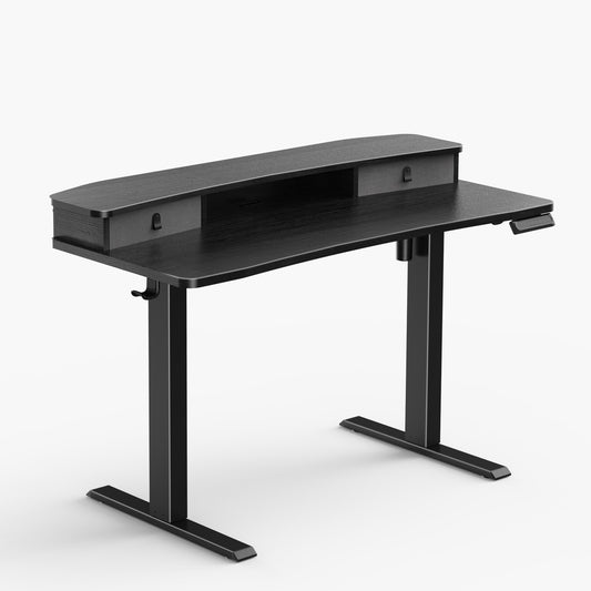 Standing Desk with Dual Riser & Drawers