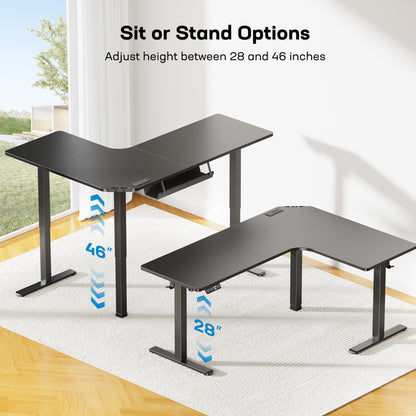 L-shaped Series Standing Desk