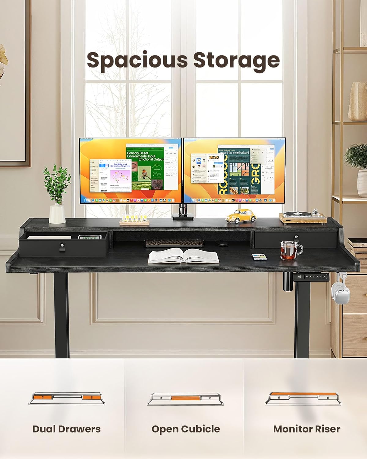 Storage Series Standing Desks