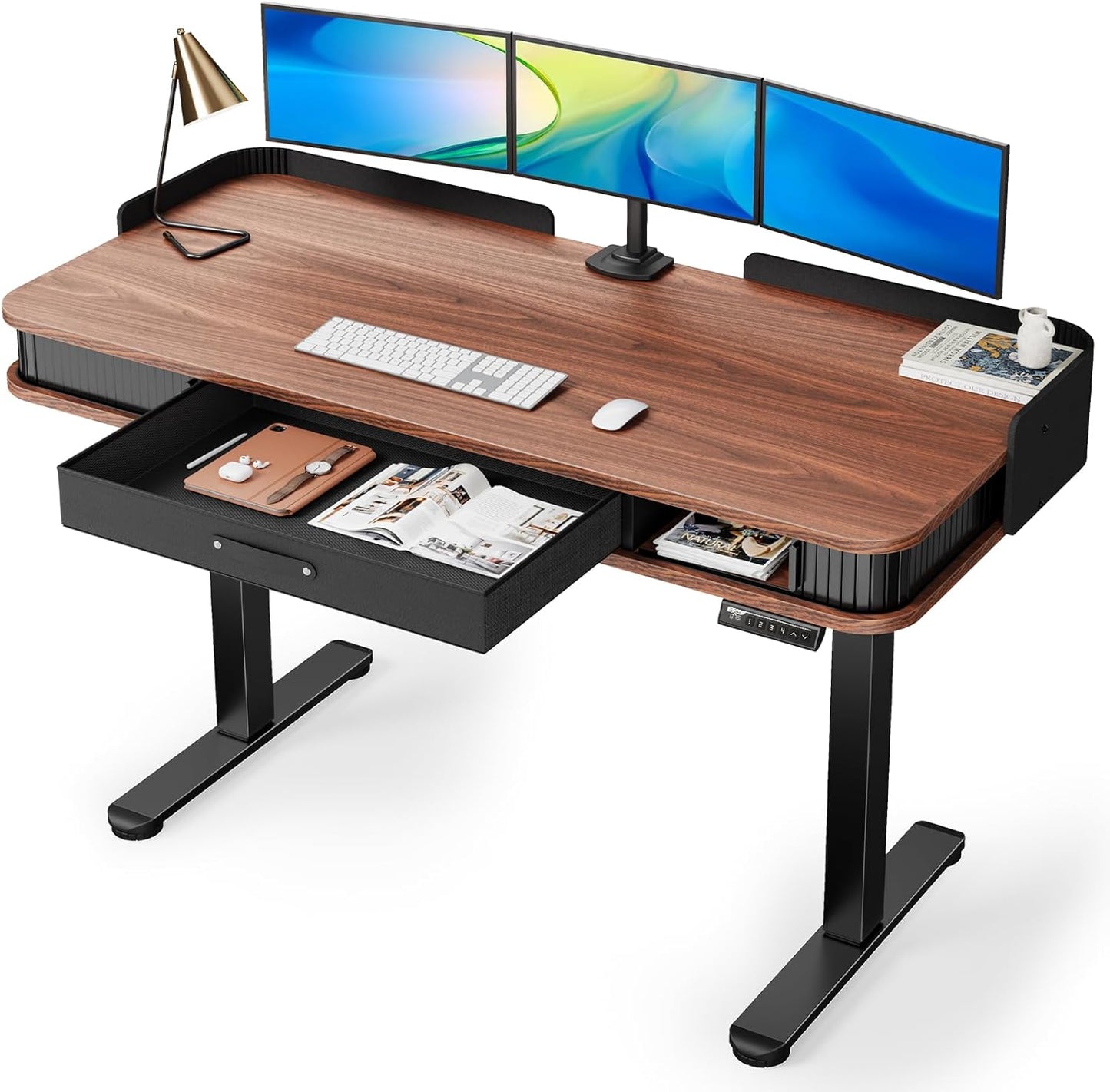 Whole Piece Standing Desk with Drawer