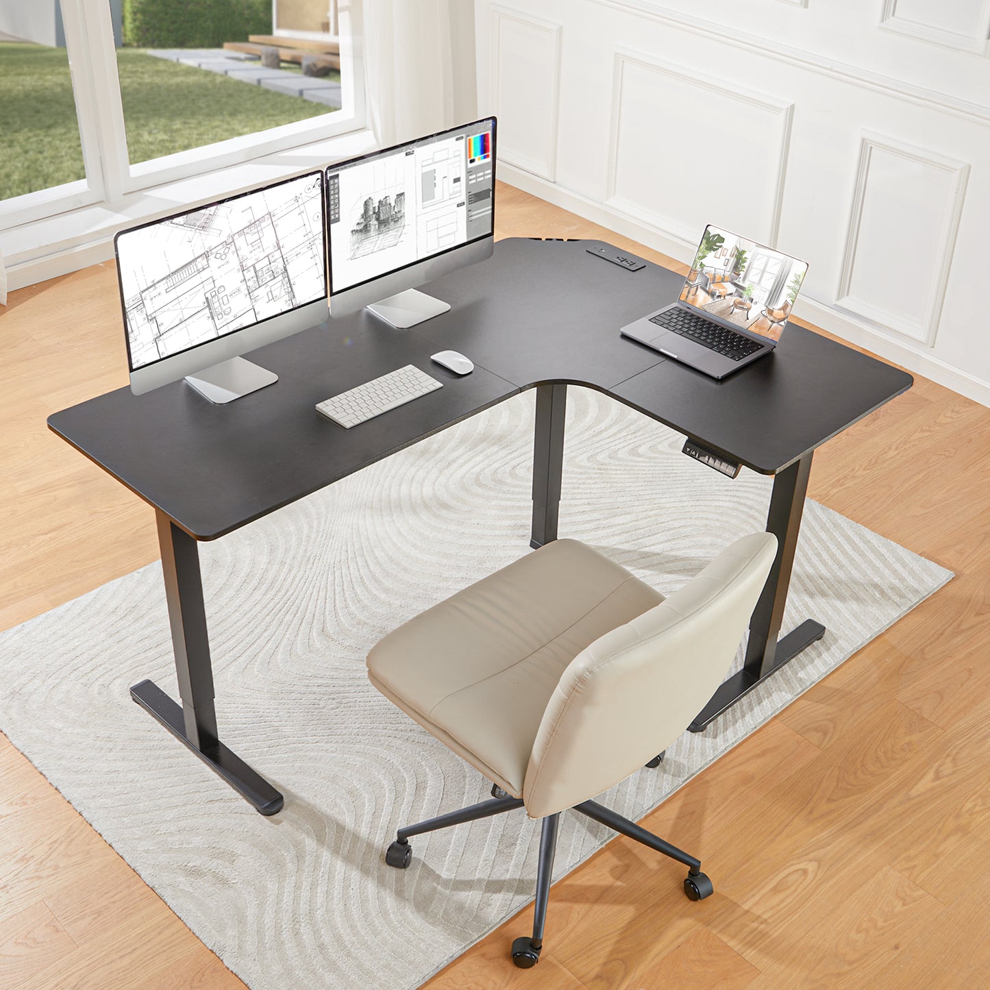 L-shaped Series Standing Desk