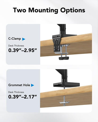 S17 Pro Monitor Mount for 13"-43" Ultrawide Screens