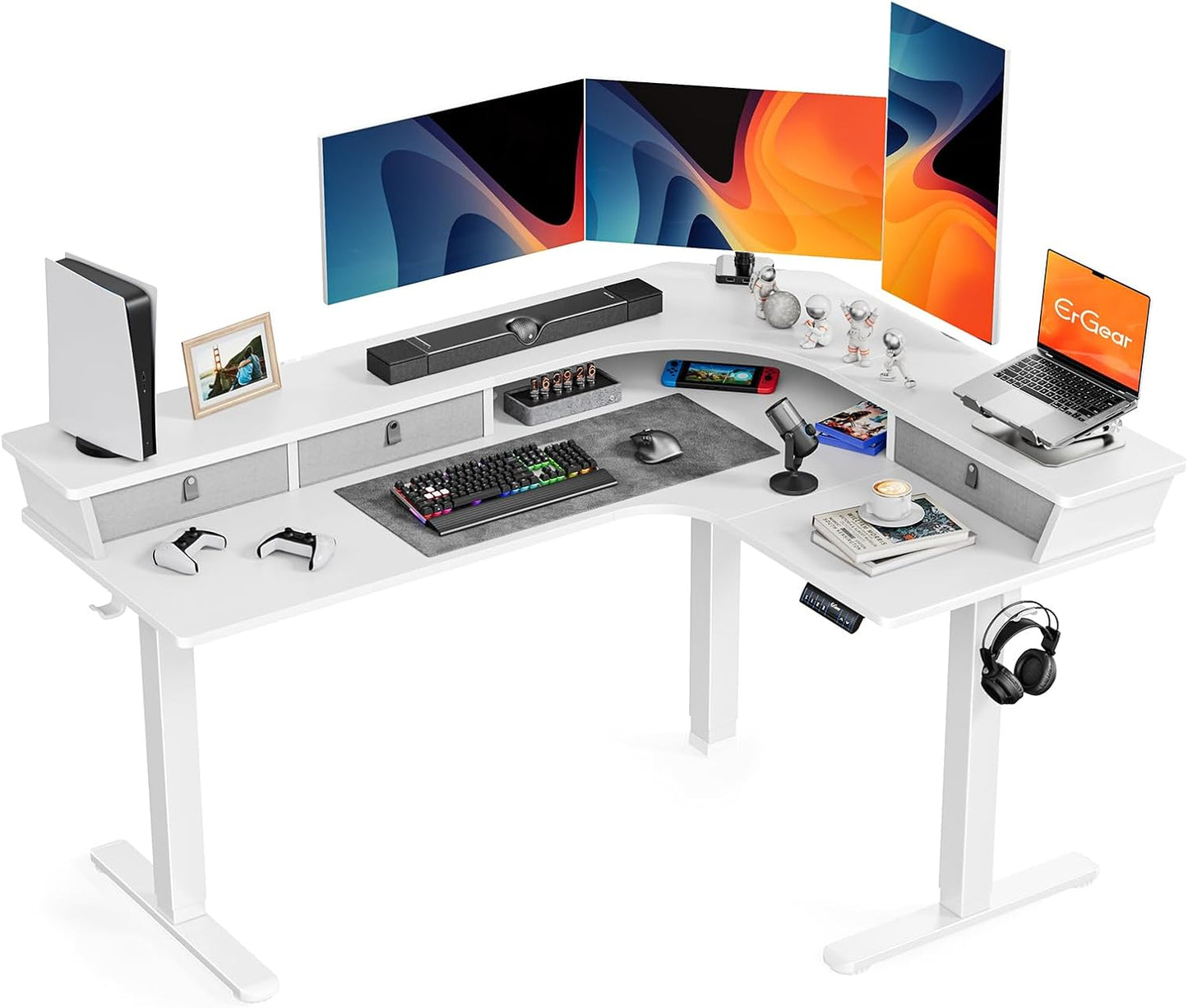 L-shaped Series Standing Desk