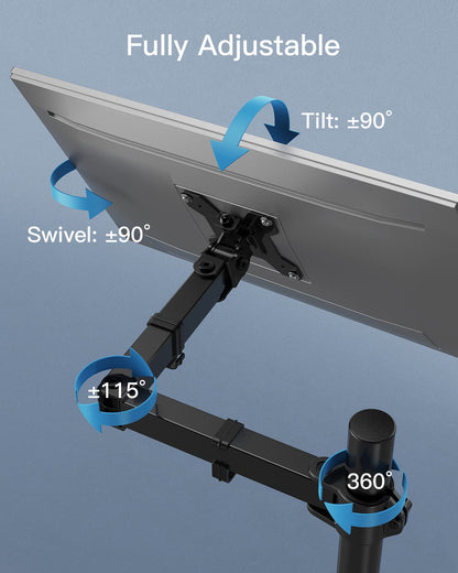 HUANUO HNCM9 Single Monitor Mount for 13"-32" Screen