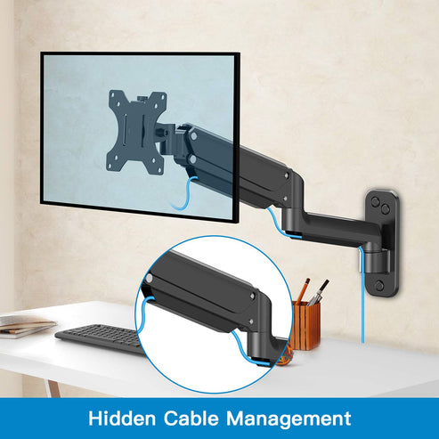 wall mounting a computer monitor