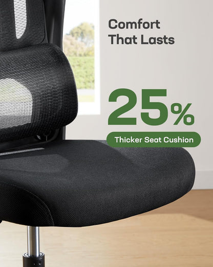 High Back Mesh Office Chair with Lumbar Support