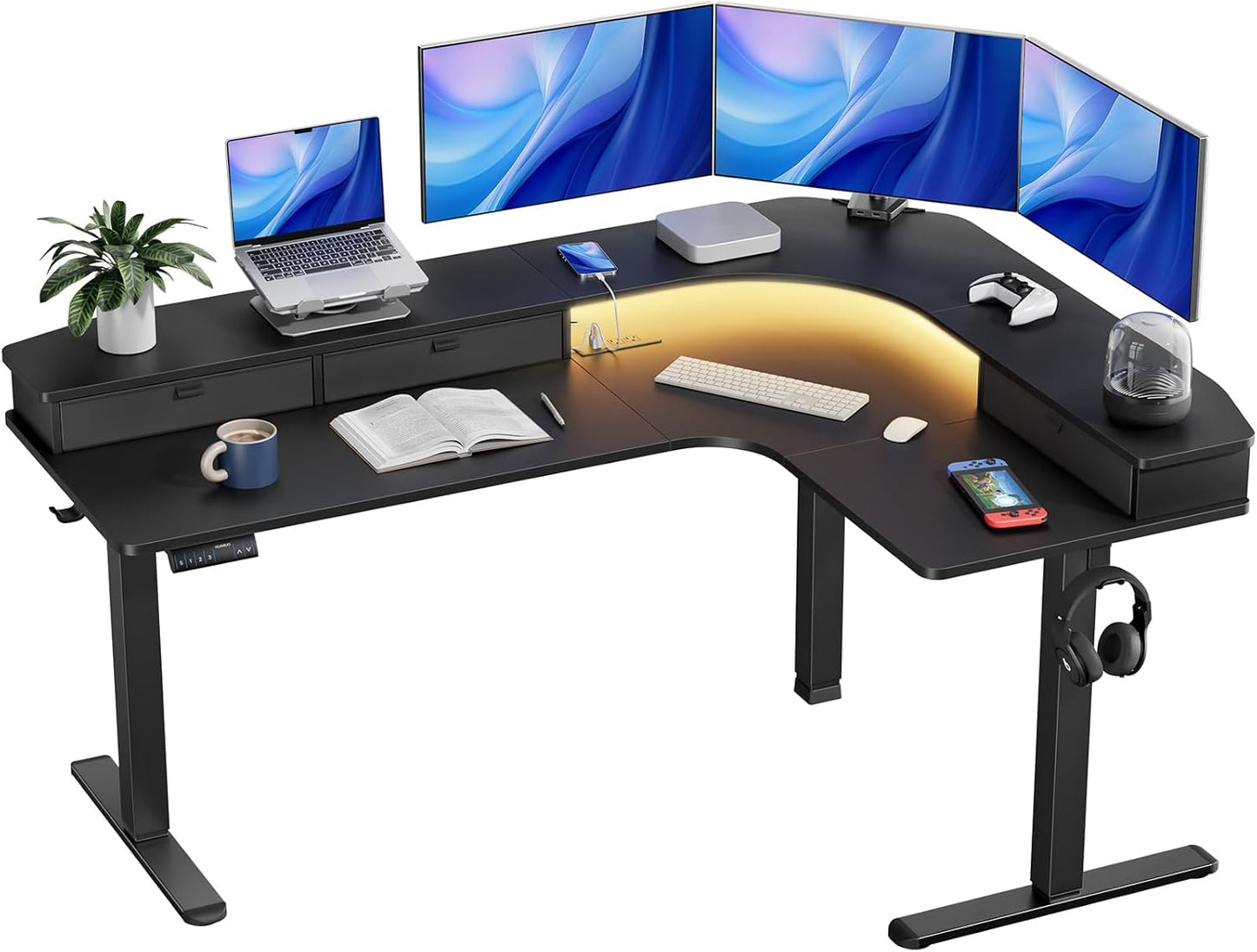 L-shaped Series Standing Desk