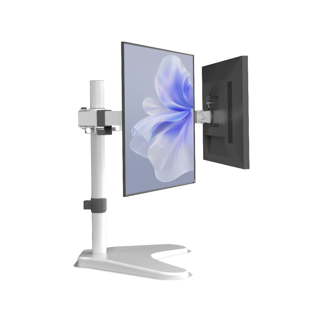 HUANUO HNCM1W Dual Monitor Mount for 13 - 32 Inch Screens - White