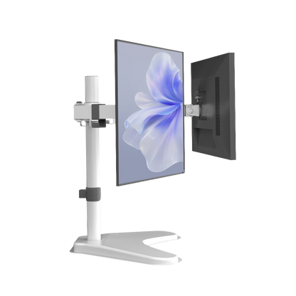 HUANUO HNCM1W Dual Monitor Mount for 13 - 32 Inch Screens - White