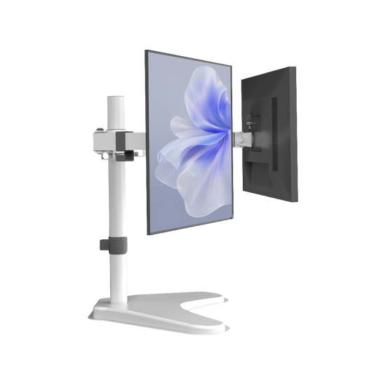 HUANUO HNCM1W DUAL MONITOR MOUNT FOR 13 - 32 INCH SCREENS - WHITE
