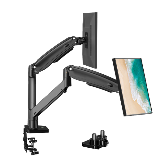 HUANUO HNDS12 DUAL MONITOR MOUNT FOR 13-35 INCH ULTRAWIDE SCREENS