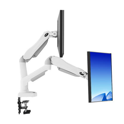 HUANUO HNDS6 DUAL MONITOR MOUNTS FOR 13 - 30 INCH SCREEN