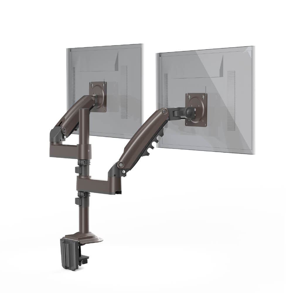 HUANUO HNDS8 DUAL MONITOR MOUNTS FOR 13 - 32 INCH SCREEN
