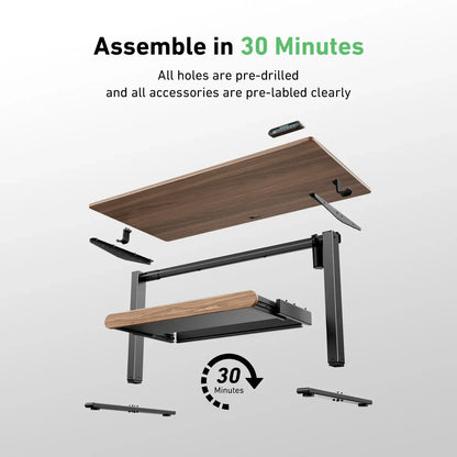 Smart Standing Desk with Storage Drawer - New Release!