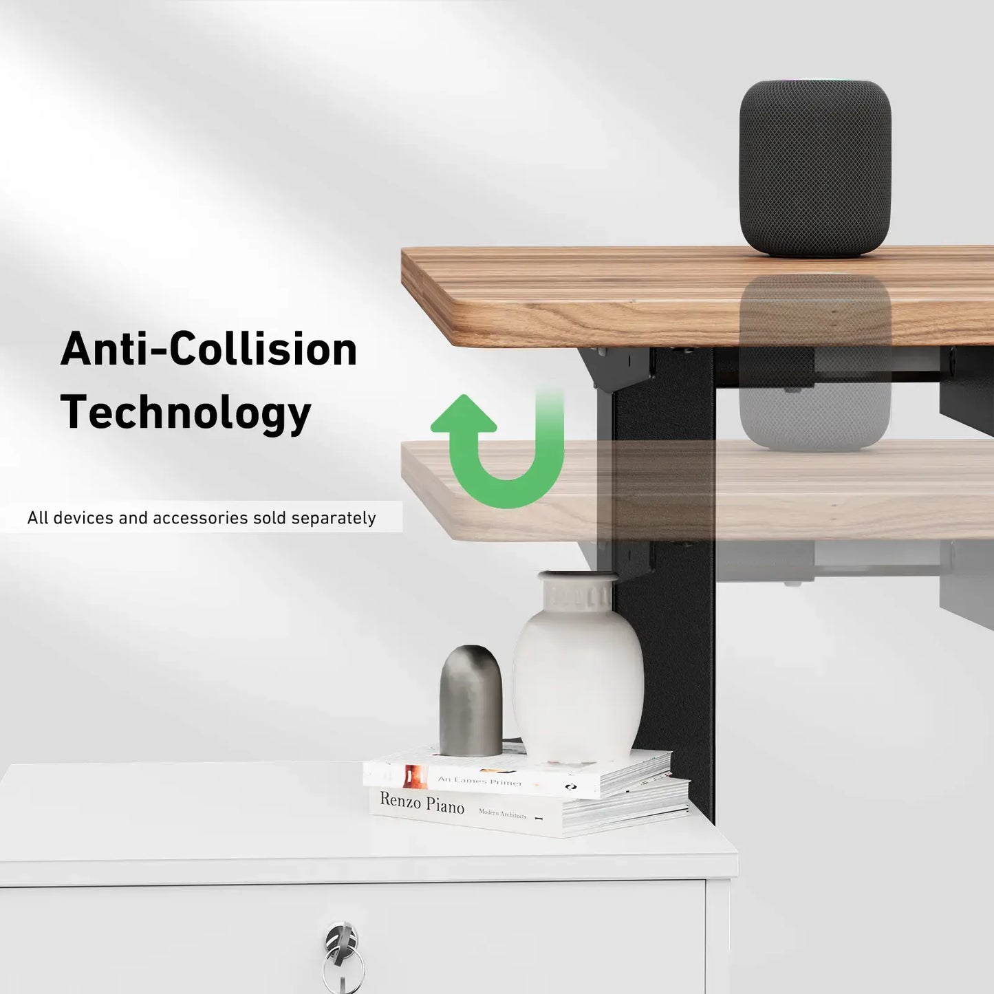 Smart Standing Desk with Storage Drawer - New Release!