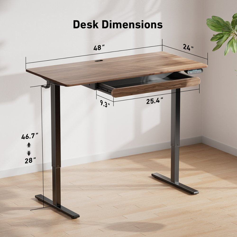 Smart Standing Desk with Storage Drawer - New Release!