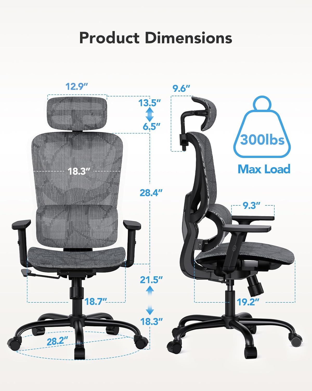 ErgoPlus Mesh Office Chair