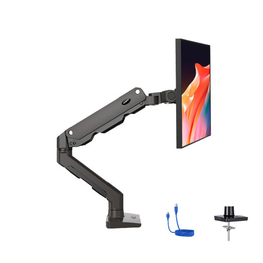 HUANUO heavy-duty monitor arm for 49-inch ultrawide screens