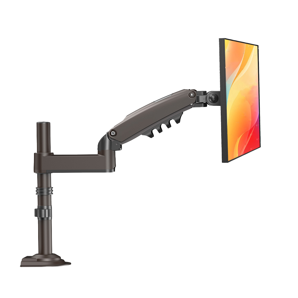 HUANUO Single Monitor Mount with adjustable arm for 13 to 32 inch screens