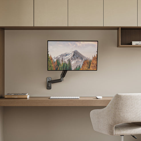 wall mounting a computer monitor