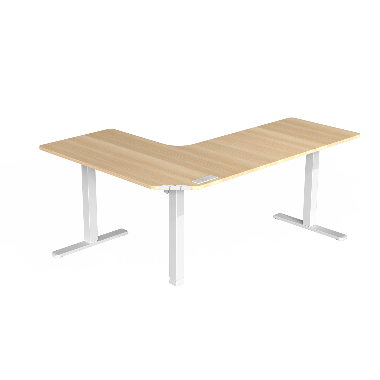 HUANUO 63″ DUAL MOTOR L-SHAPED STANDING DESK