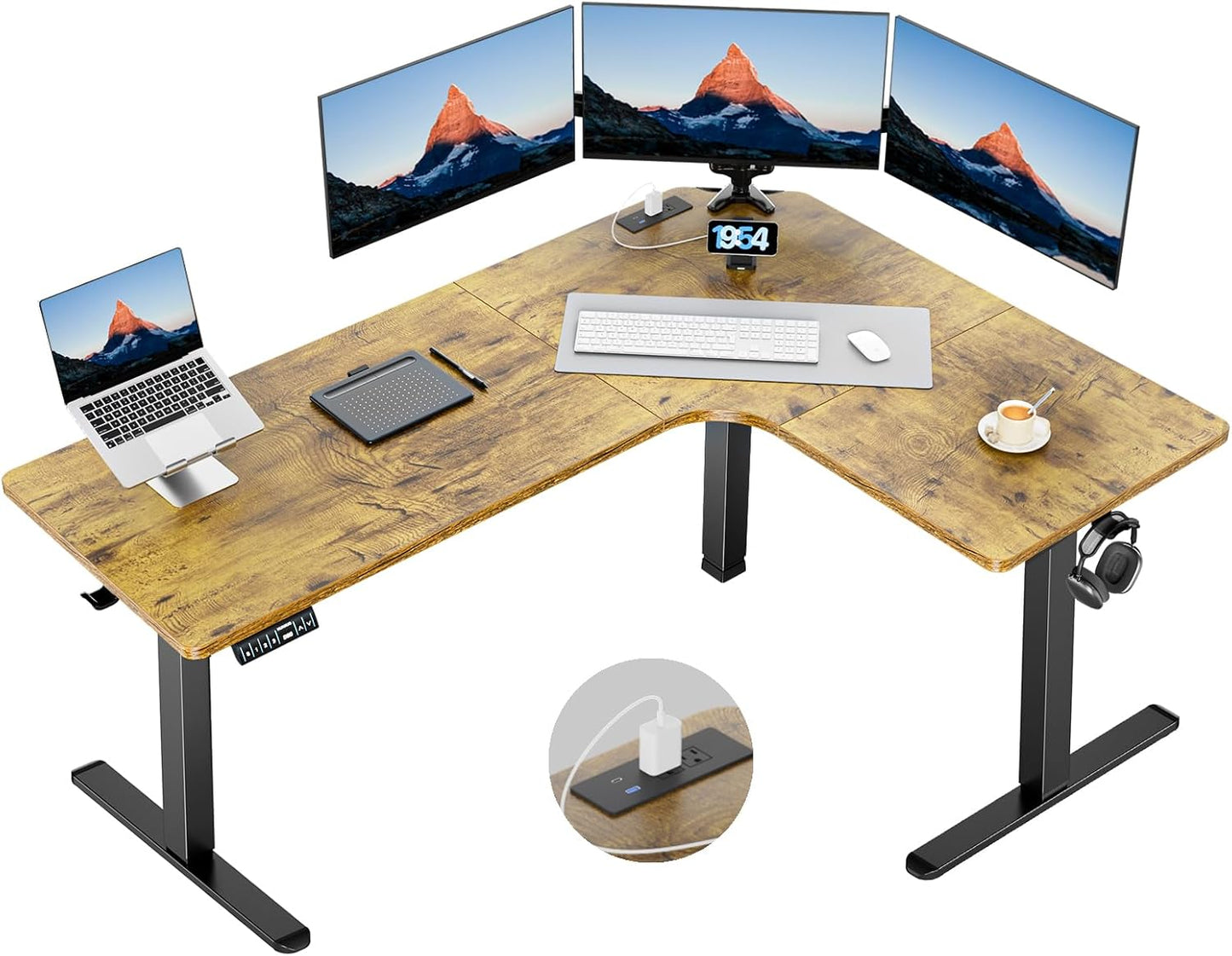 L-shaped Series Standing Desk