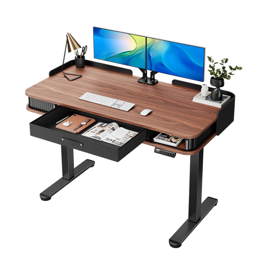 Whole Piece Standing Desk with Drawer