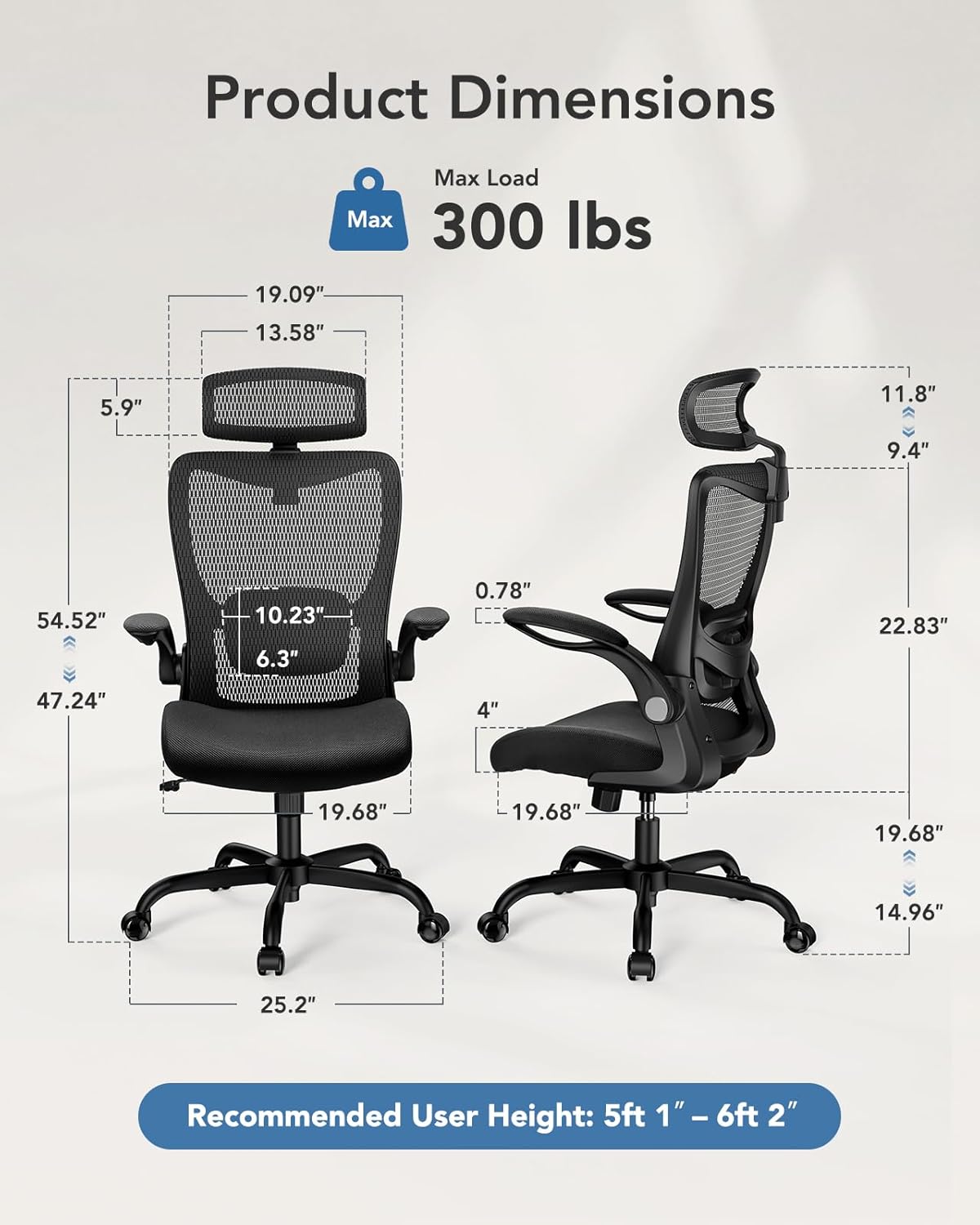 ComfortMax Adjustable Desk Chair